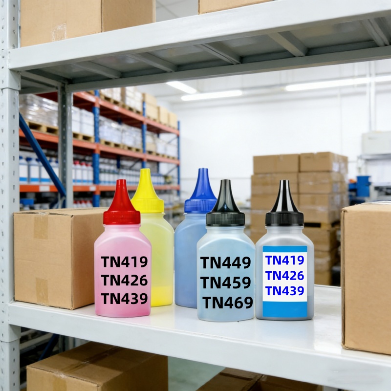 Toner Cartridge - 40 กรัม/ชิ้นผงหมึกสำหรับบราเดอร์ TN419 TN426 TN439 TN449