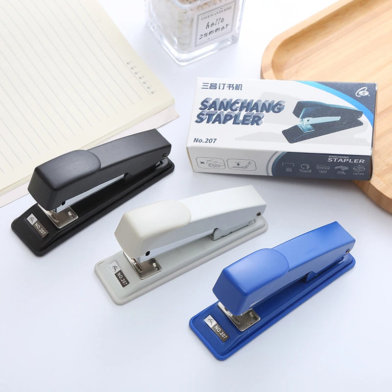 Stapler Heavy Duty - เครื่องเย็บกระดาษมือถือ นักเรียน เครื่องเข้าเล่มสํานักงาน มัลติฟังก์ชั่น ประหยัดแรงงาน เครื่องเย็บกระดาษทนทาน
