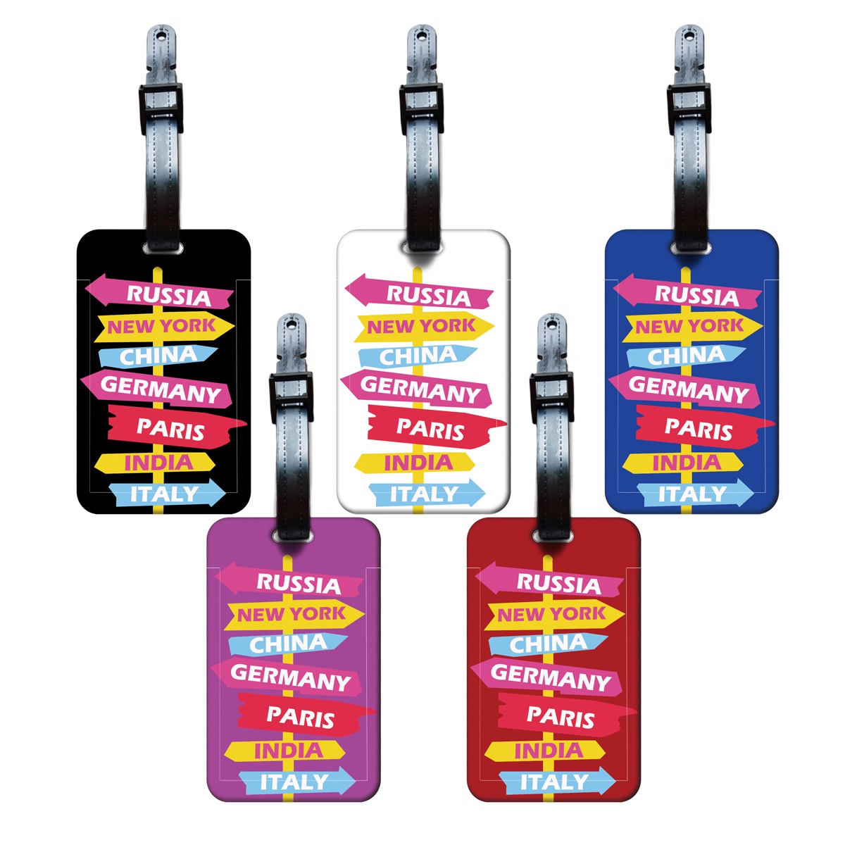 Label Maker - ป้ายบอกทางแบบสร้างสรรค์ ป้ายติดกระเป๋าเดินทาง ป้ายชื่อส่วนตัวสำหรับกระเป๋าเดินทาง เป้สะพายหลัง กระเป๋าเดินทาง อุปกรณ์เสริมการเดินทางที่ไม่เหมือนใคร