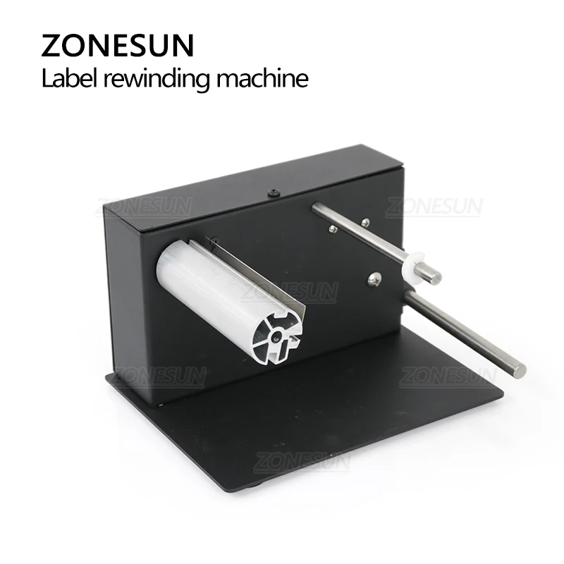 Barcode Printer - เครื่องม้วนฉลากอัตโนมัติ ZONESUN ปรับความเร็วได้ เครื่องม้วนม้วนฉลากและสติกเกอร์ สำหรับเครื่องพิมพ์บาร์โค้ดและเครื่องพิมพ์ความร้อน