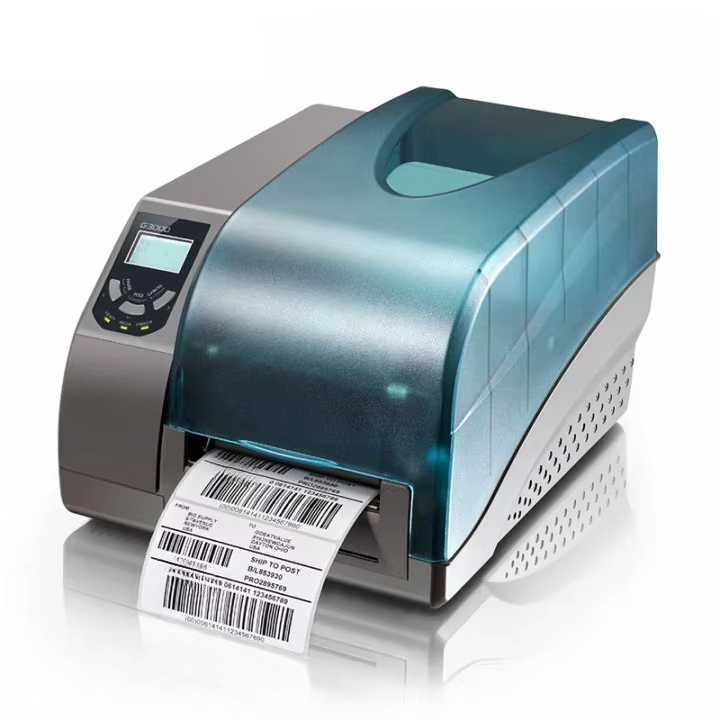 Label Printer - เครื่องพิมพ์บาร์โค้ดแบบถ่ายโอนความร้อนอุตสาหกรรม POSTEK G3000 เครื่องพิมพ์บาร์โค้ดอัตโนมัติ G3000 สำหรับฉลากชั้นวางสินค้าในคลังสินค้า