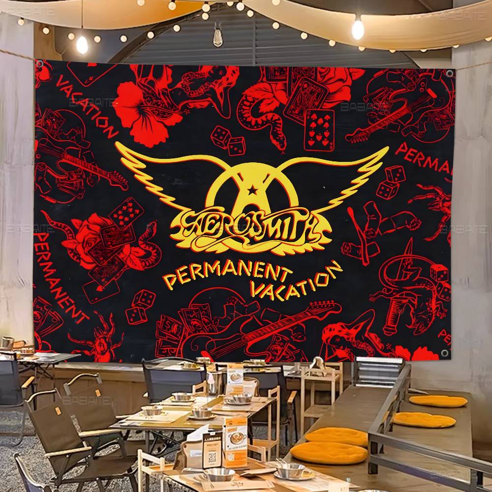 วงดนตรีร็อกคลาสสิก A-Aerosmith - Commercial Printing Company บทวิจารณ์และราคา