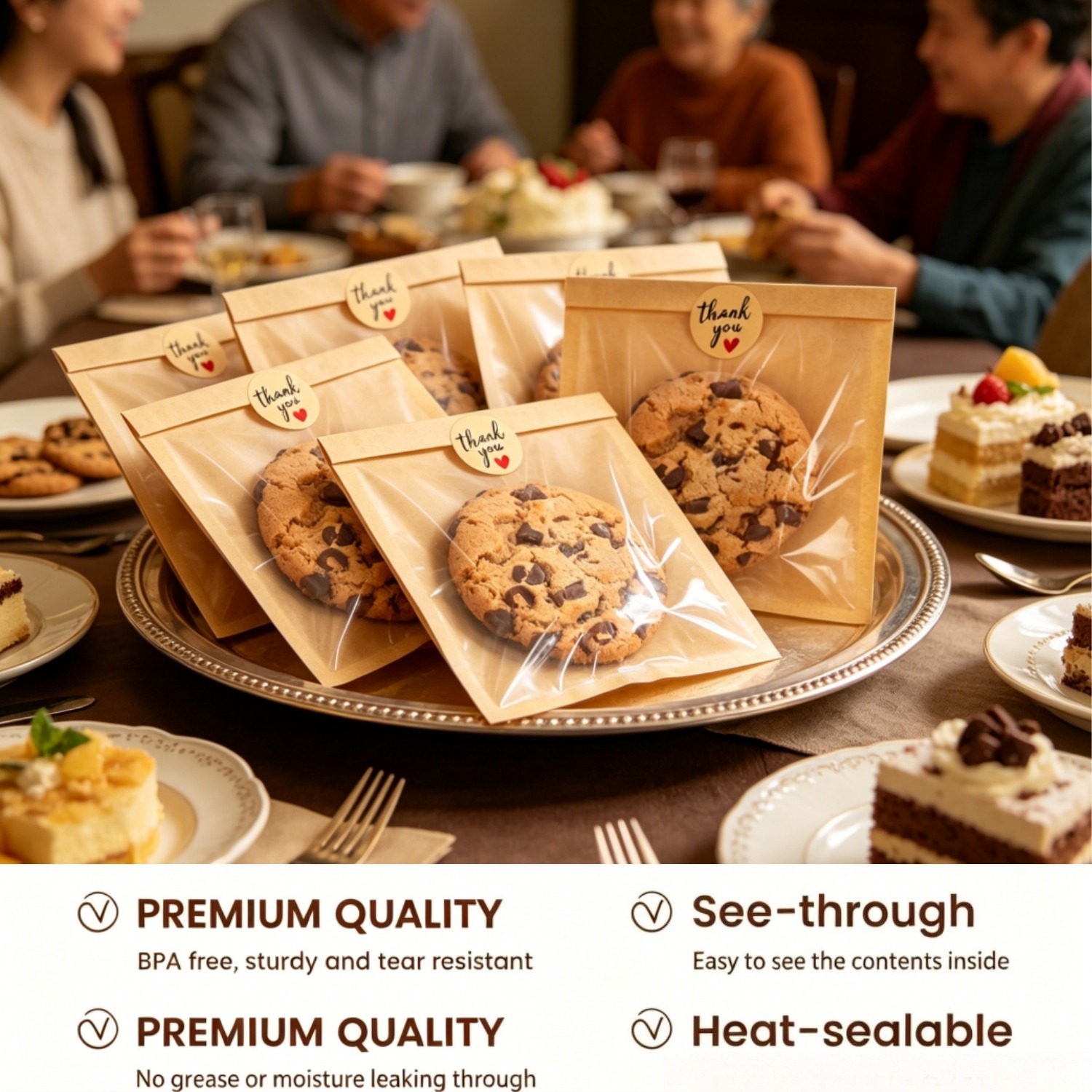 ถุงบรรจุภัณฑ์เบเกอรี่แบบฝาปิด  - Commercial Printing And Packaging บทวิจารณ์และราคา