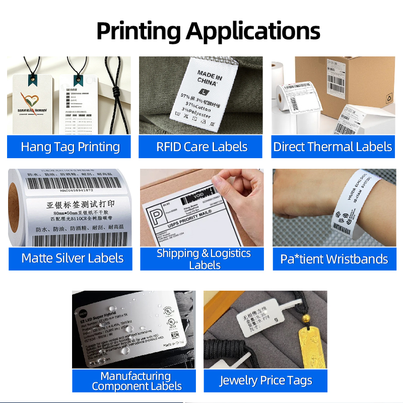 เครื่องพิมพ์ RFID อุตสาหกรรม L - Barcode Printer บทวิจารณ์และราคา
