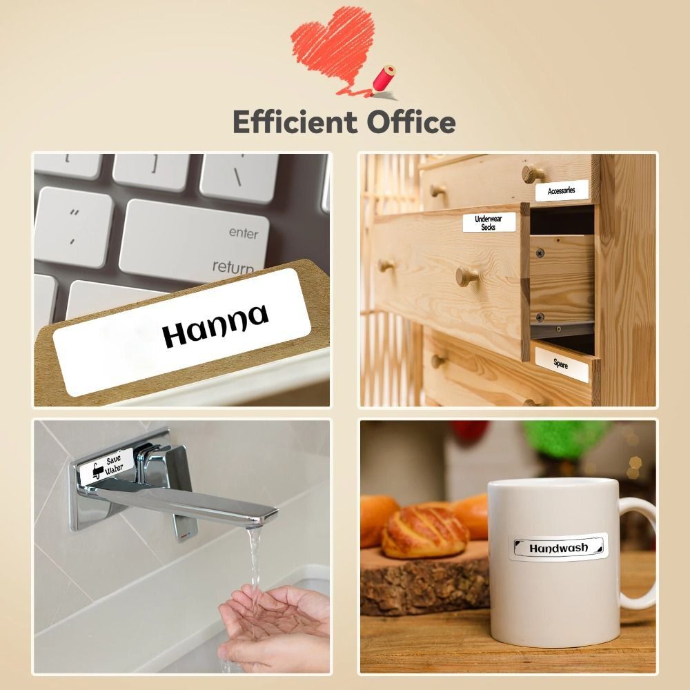 กระดาษสำหรับเครื่องทำฉลากแบบมี - Label Maker บทวิจารณ์และราคา