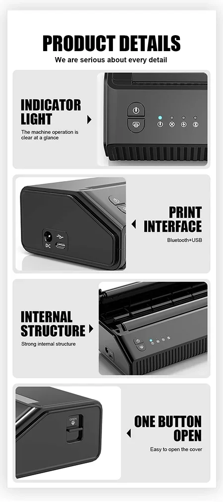 เครื่องพิมพ์ลายสักแบบถ่ายโอนคว - Thermal Printer บทวิจารณ์และราคา